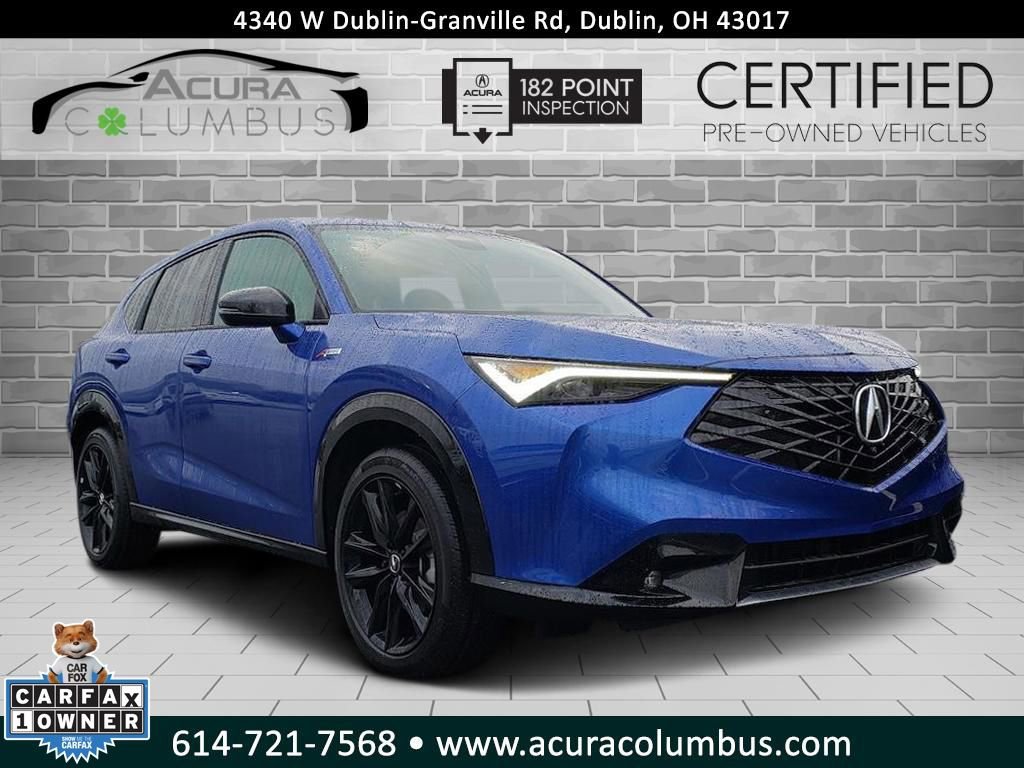 Certified 2025 Acura ADX A-Spec