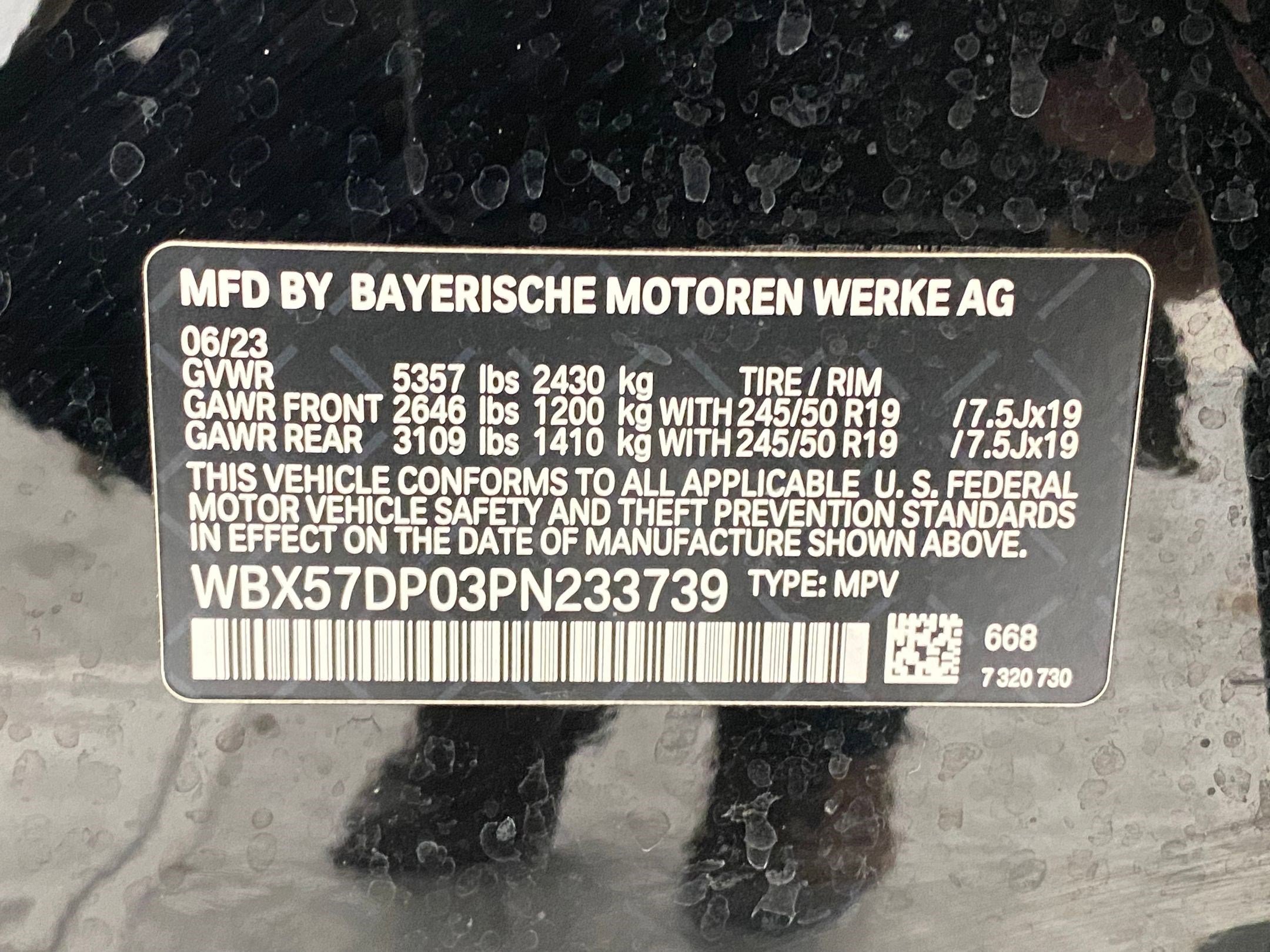 Certified 2023 BMW X3 xDrive30i w/ Convenience Package w/ZPA image 22