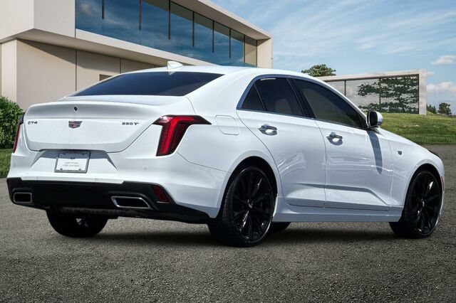 Certified 2024 Cadillac CT4 Luxury w/ Sun And Sound Package RWD image 4