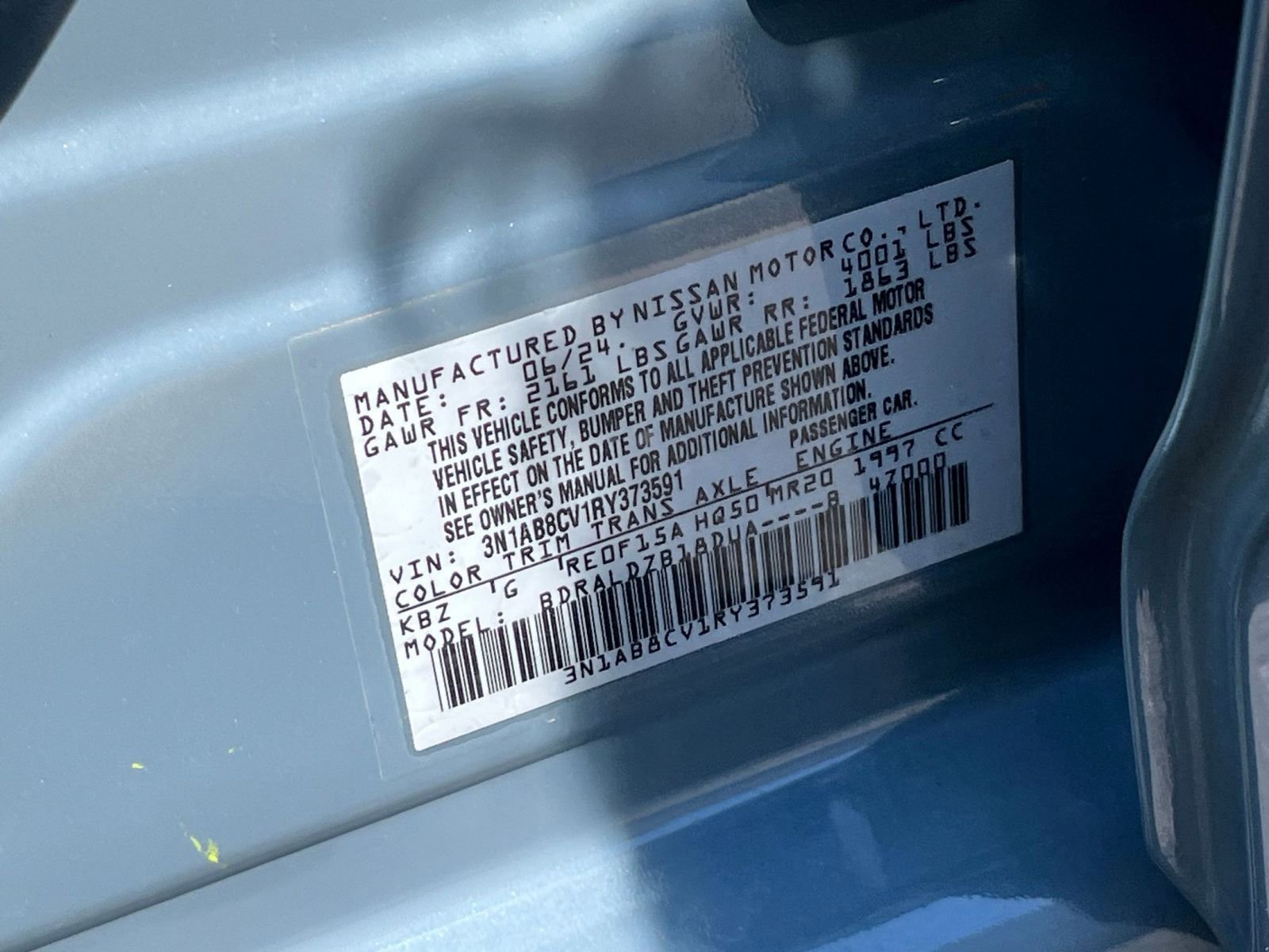 Used 2024 Nissan Sentra SV FWD image 27