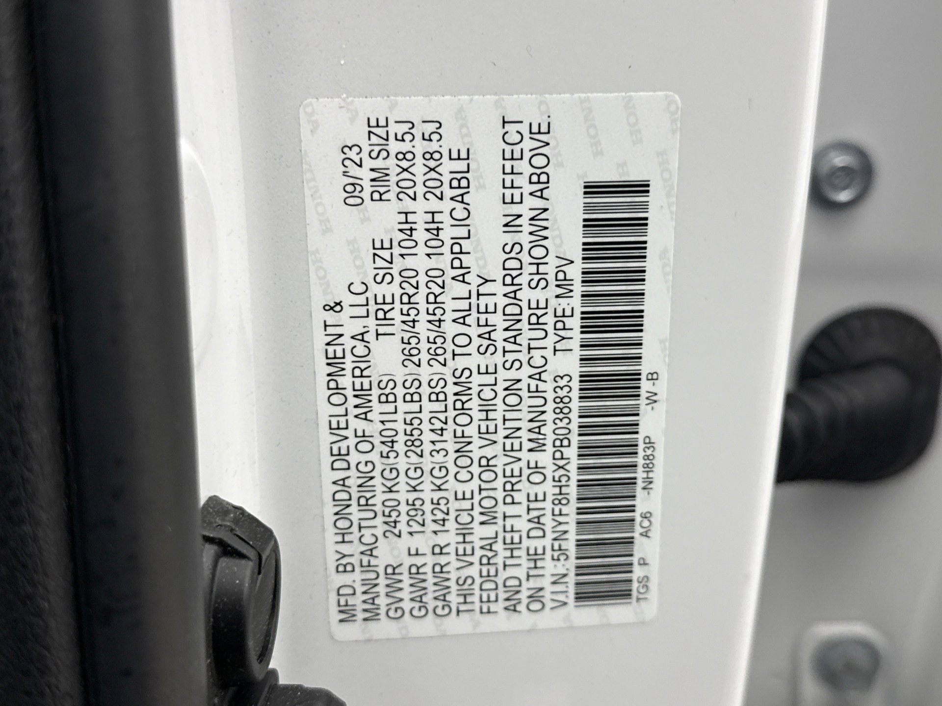 Used 2023 Honda Passport EX-L image 11