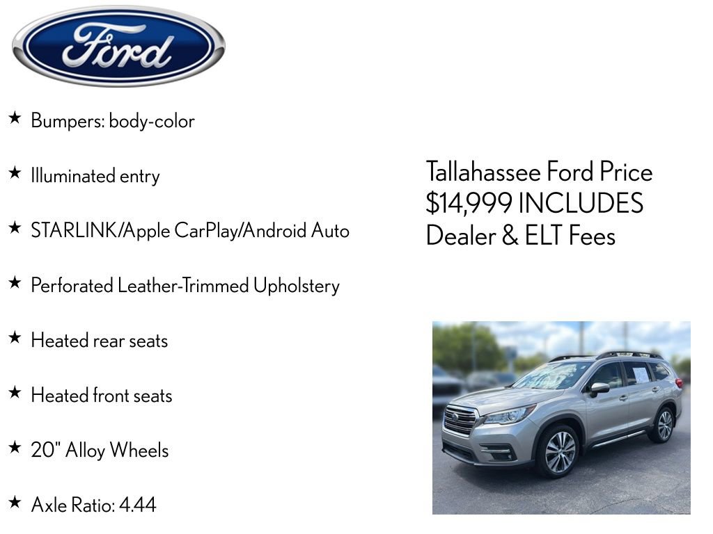 Used 2019 Subaru Ascent Limited AWD/4WD image 9