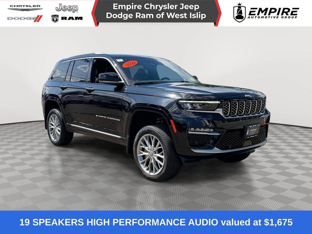 Used 2022 Jeep Grand Cherokee Summit w/ MOPAR Finishing Package AWD/4WD image 1