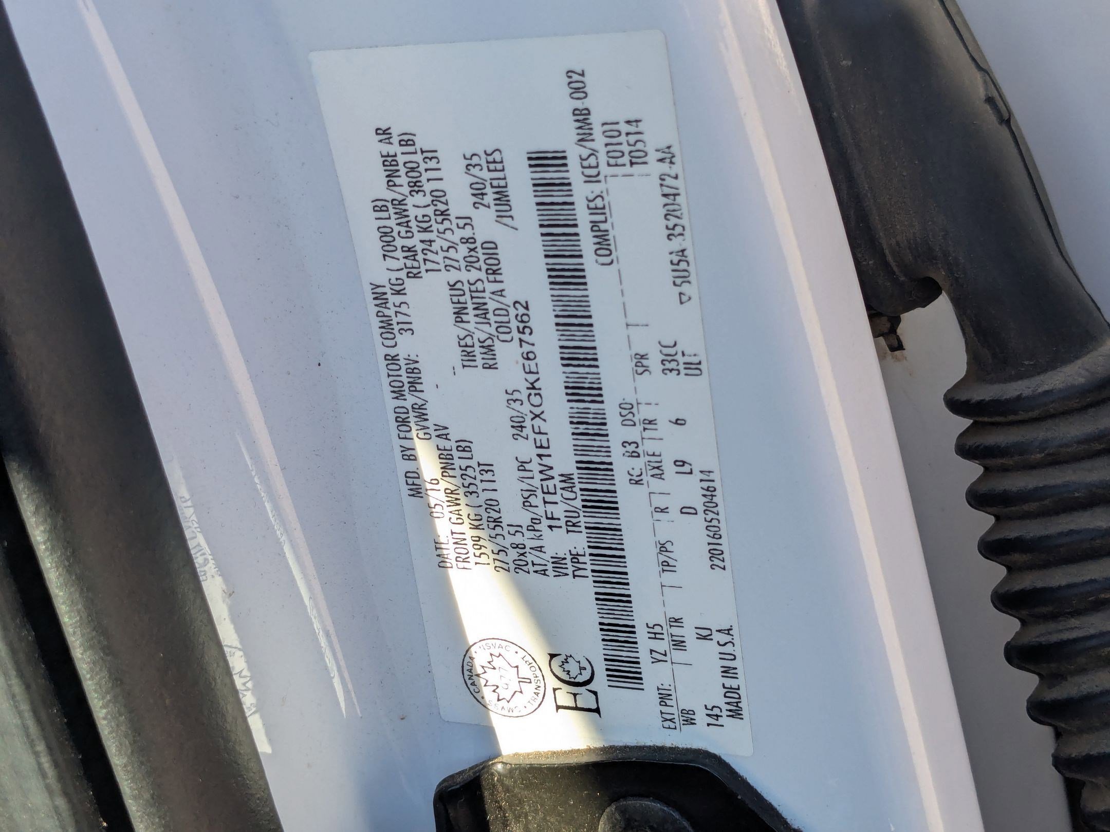 Used 2016 Ford F150 King Ranch w/ Equipment Group 601A Luxury image 22