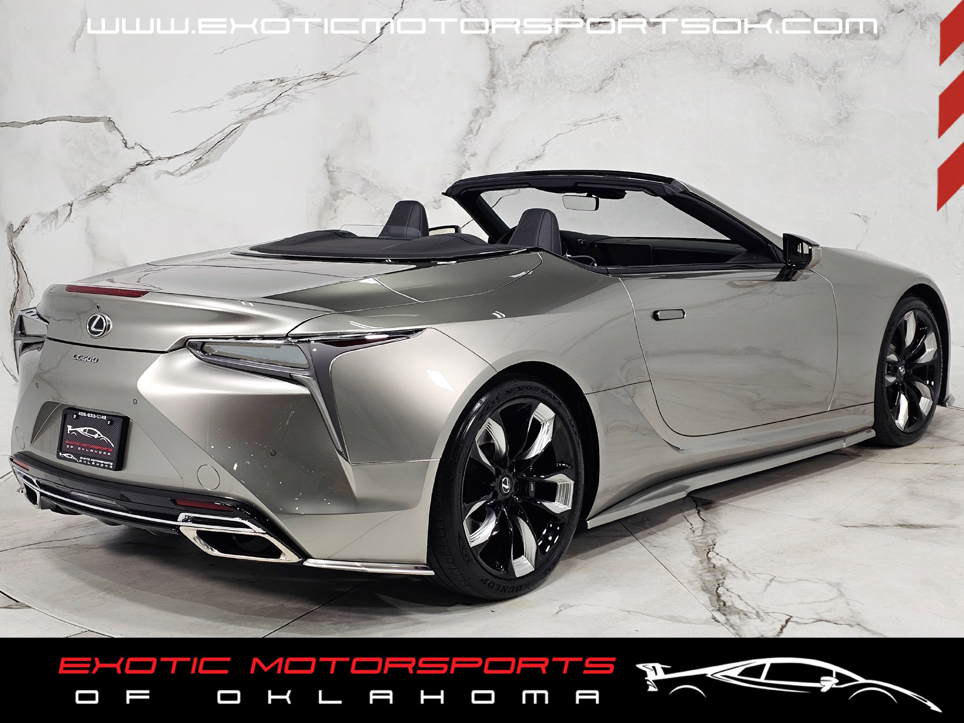 Used 2024 Lexus LC 500 Convertible w/ Touring Package RWD image 7