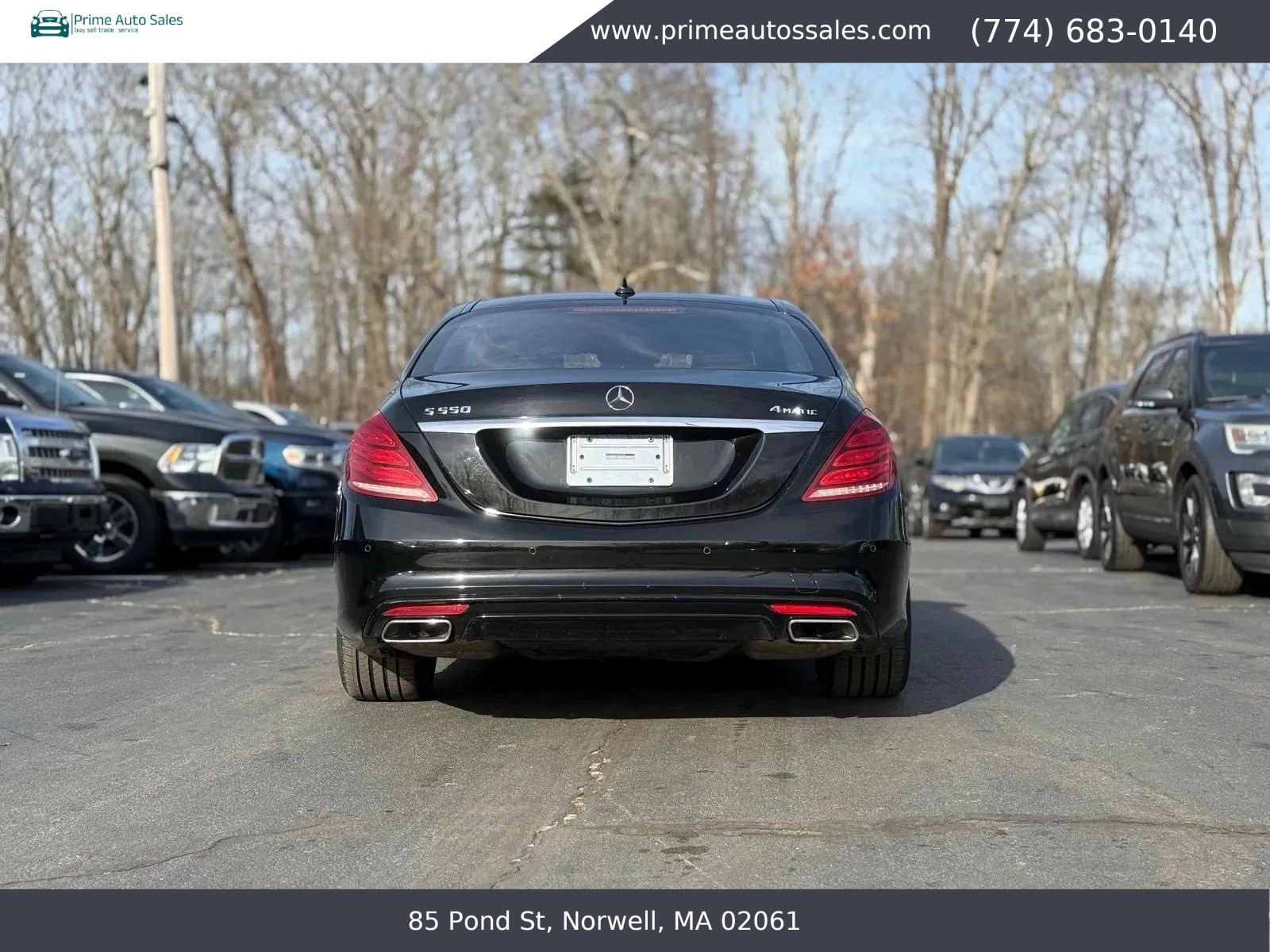 Used 2015 Mercedes-Benz S 550 4MATIC Sedan image 6
