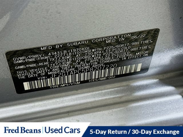 Used 2023 Subaru Crosstrek 2.0i Premium AWD/4WD image 36