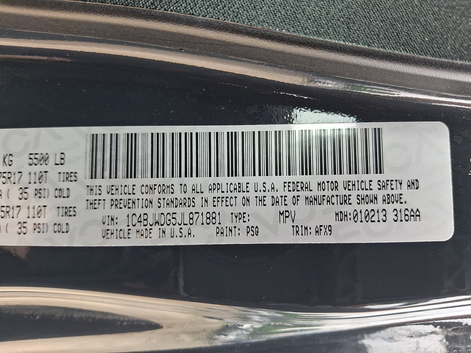 Used 2018 Jeep Wrangler Unlimited Sport AWD/4WD image 27