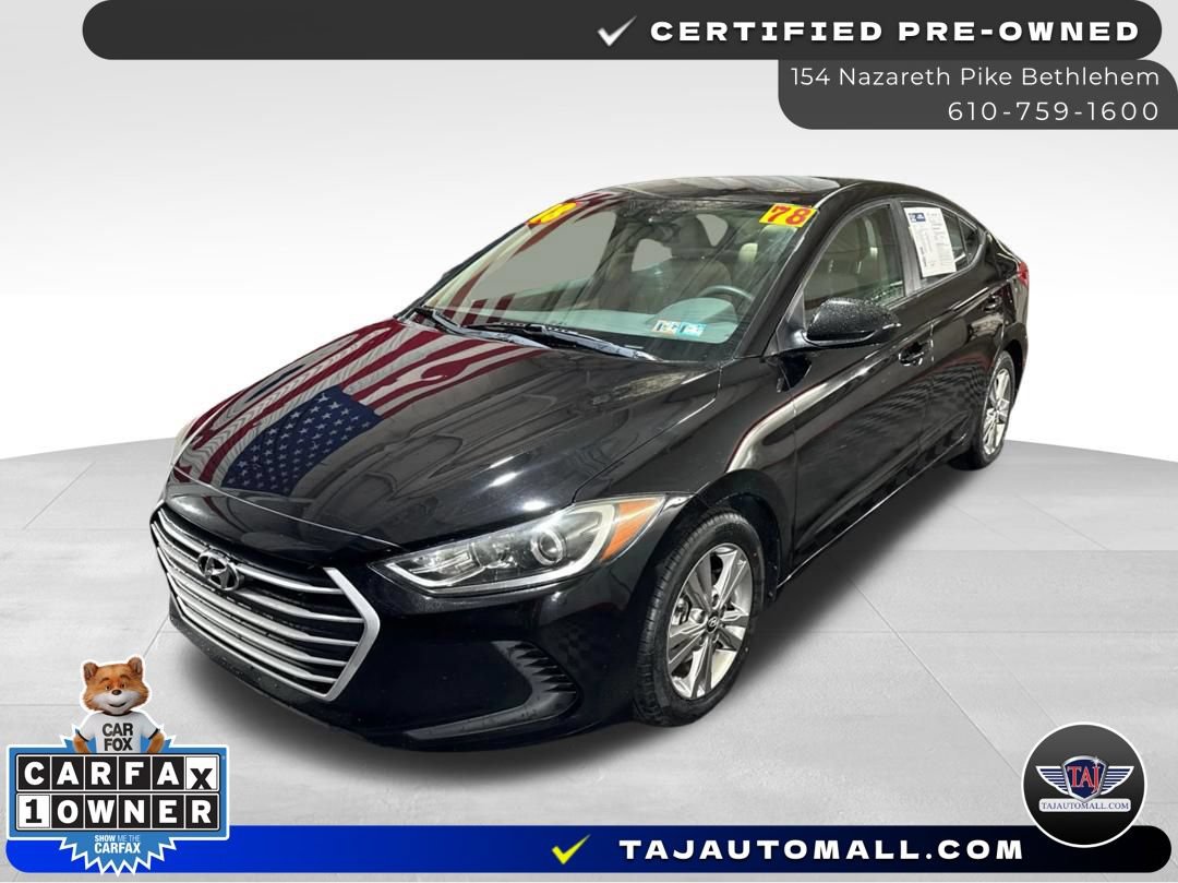 Used 2018 Hyundai Elantra SEL