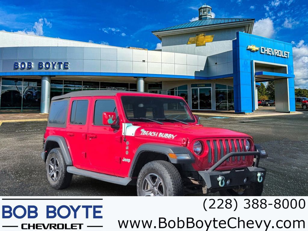 Used 2020 Jeep Wrangler Unlimited Sport S image 1