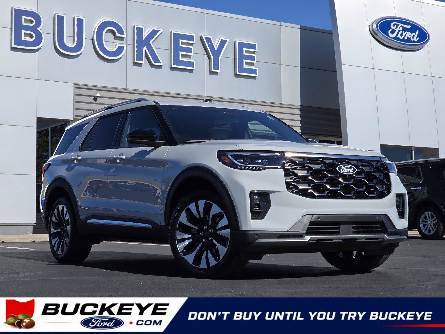 New 2027 Ford Explorer Platinum w/ LUX Leather Package AWD/4WD image 1