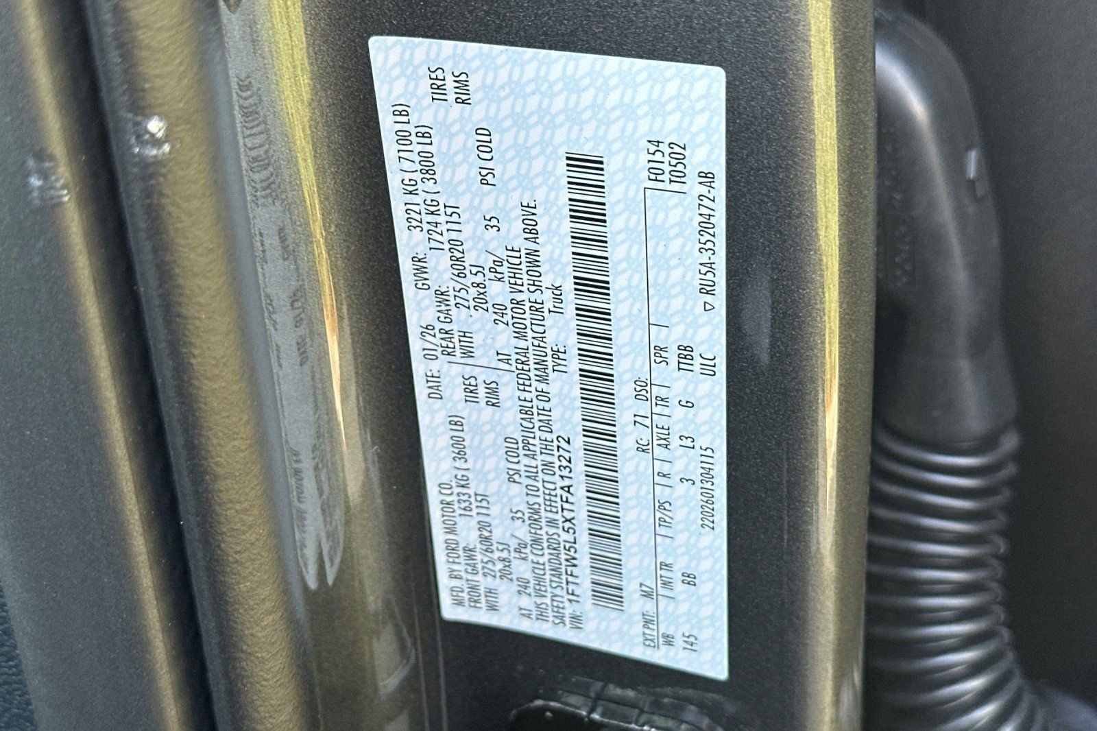 New 2026 Ford F150 Lariat w/ Equipment Group 501A Mid image 28