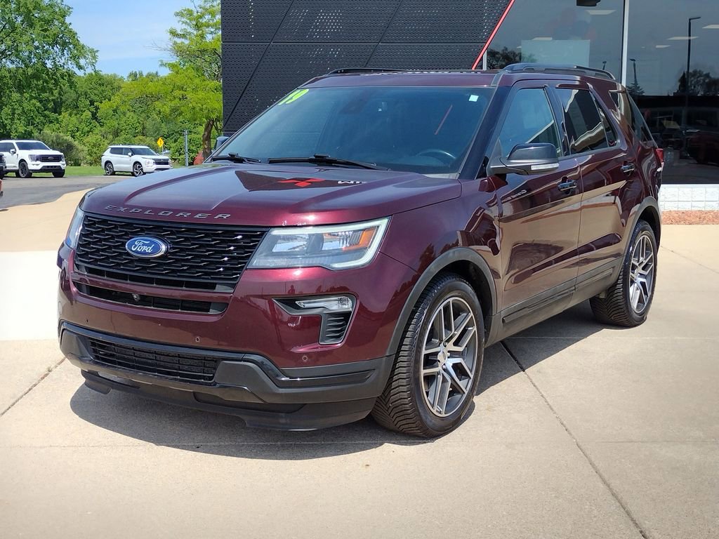 Used 2019 Ford Explorer Sport w/ Equipment Group 401A AWD/4WD image 1