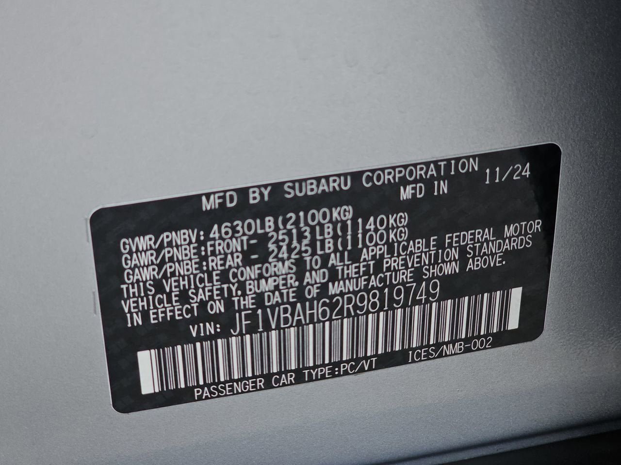 Used 2024 Subaru WRX Premium AWD/4WD image 40
