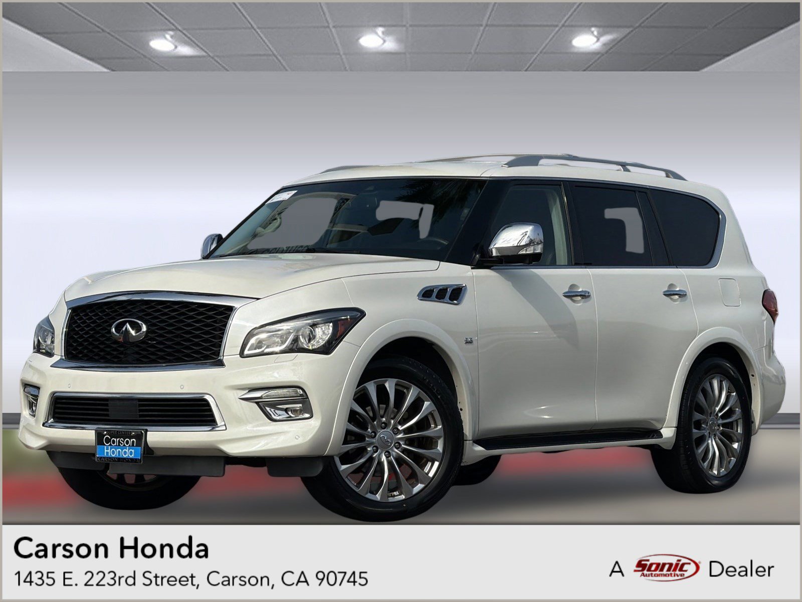 Used 2017 INFINITI QX80 2WD w/ Deluxe Technology Package