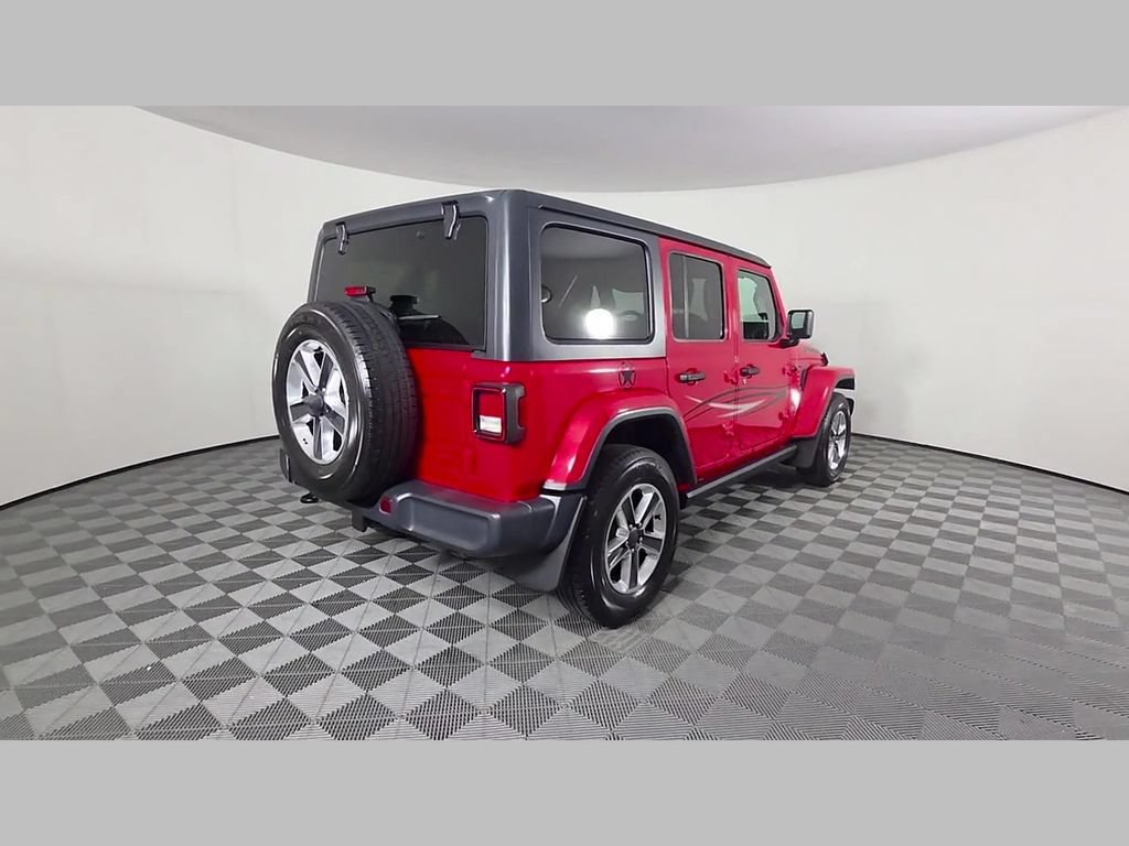 Used 2021 Jeep Wrangler Unlimited Sahara AWD/4WD image 39