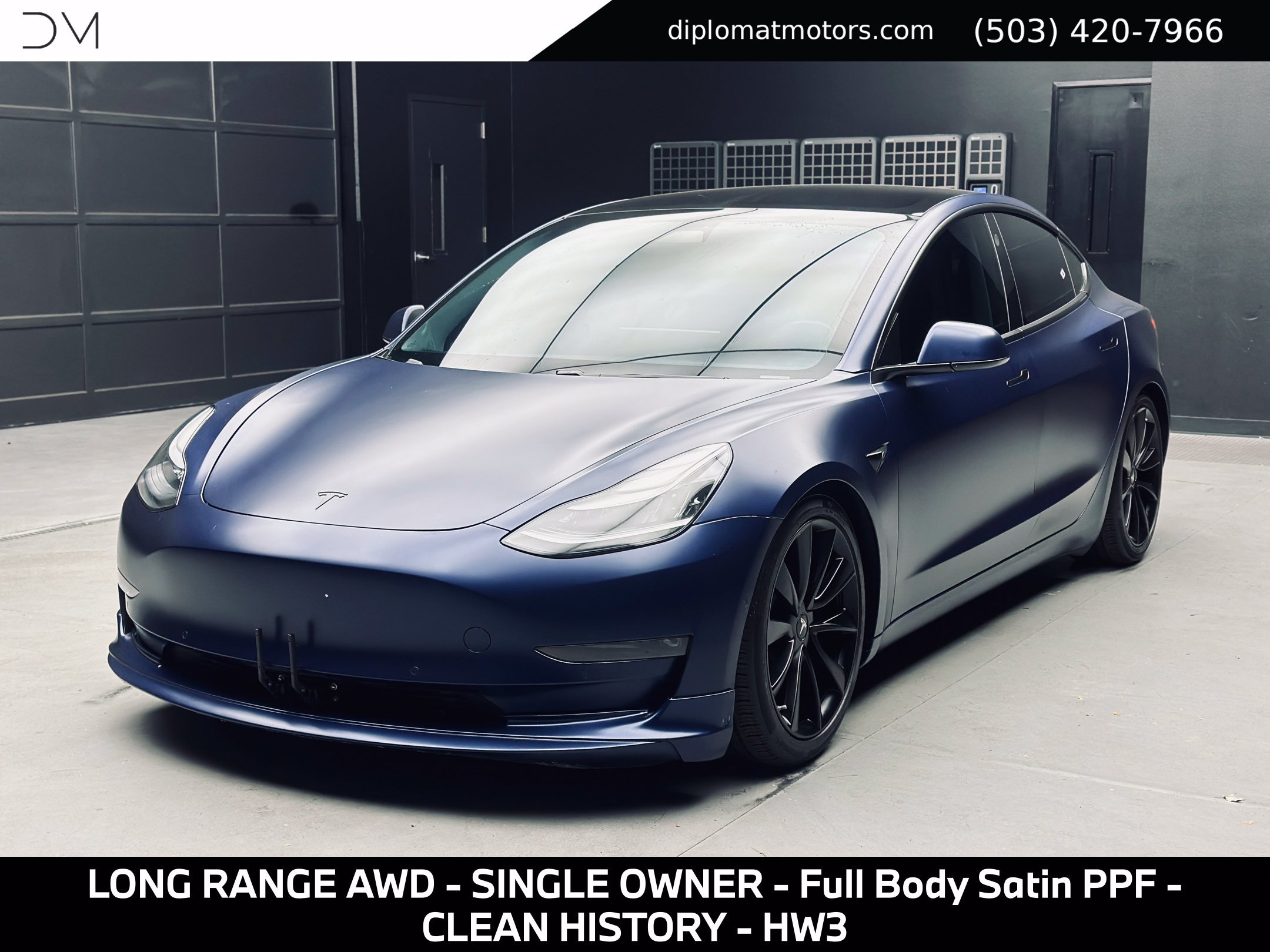 Used 2018 Tesla Model 3 Long Range