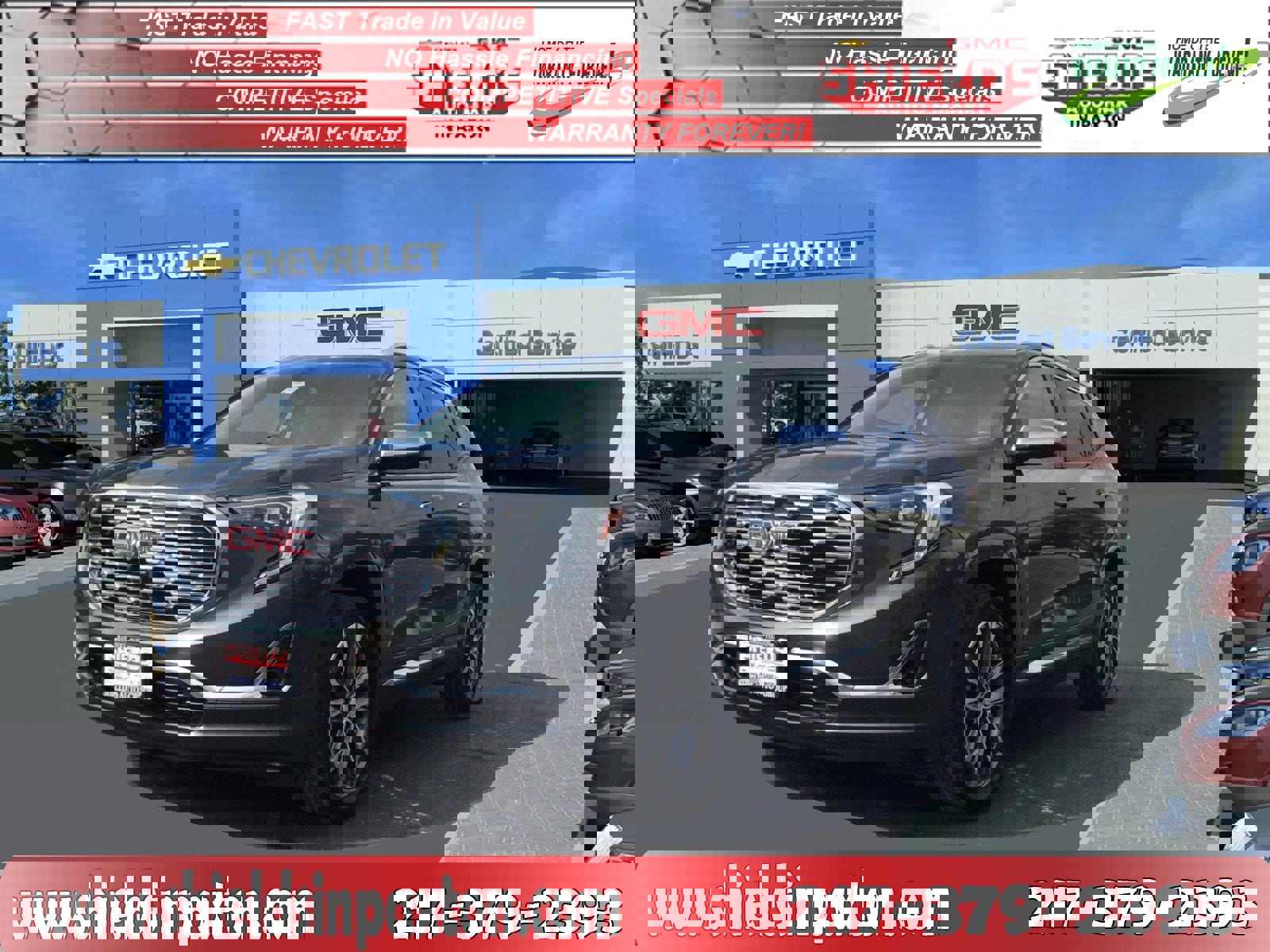 Used 2018 GMC Terrain Denali w/ Advanced Safety Package