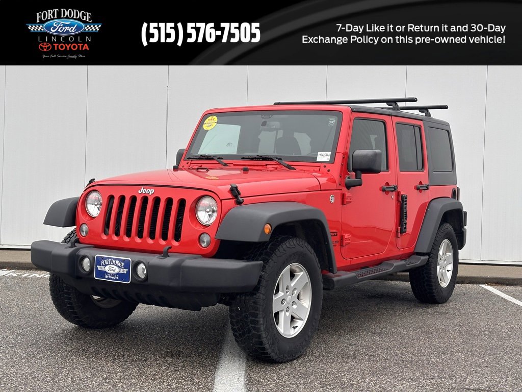 Used 2015 Jeep Wrangler Unlimited Sport w/ Quick Order Package 24S