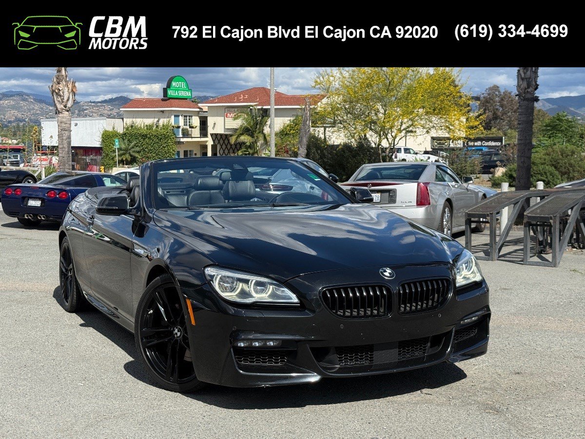 Used 2017 BMW 650i Convertible RWD image 1