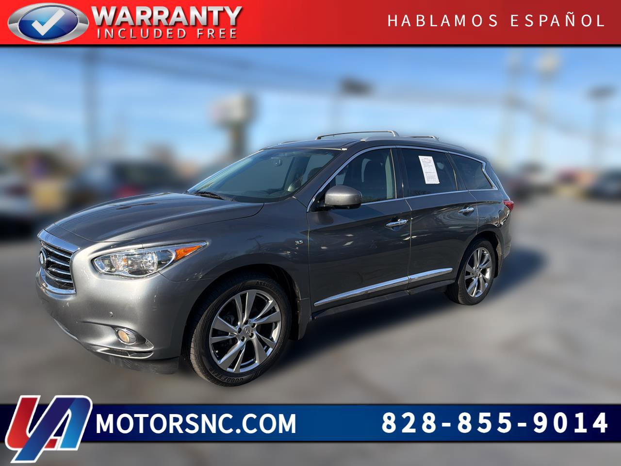Used 2015 INFINITI QX60 FWD w/ Deluxe Touring Package