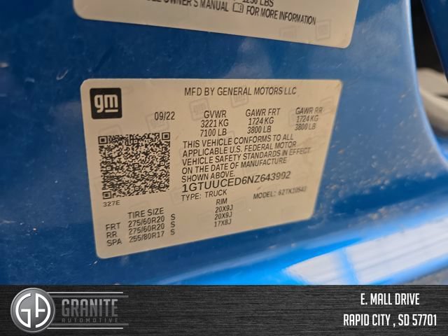 Used 2022 GMC Sierra 1500 Elevation AWD/4WD image 30