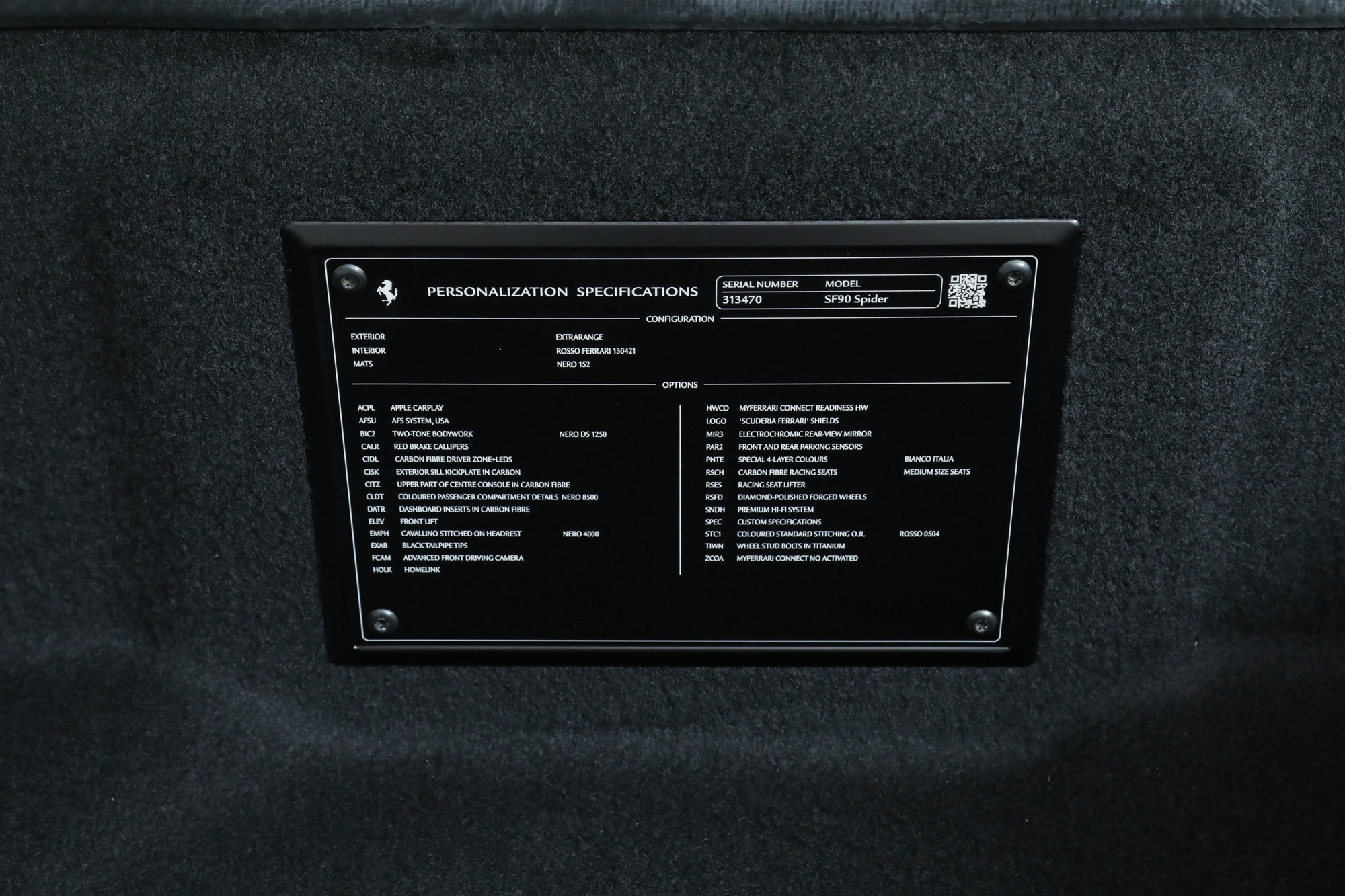 Certified 2025 Ferrari SF90 Spider image 56