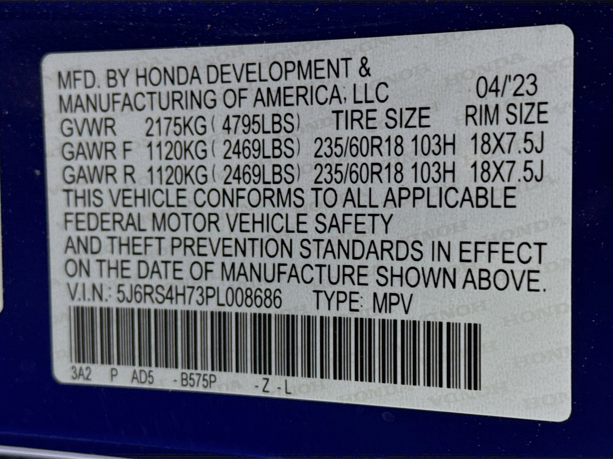 Certified 2023 Honda CR-V EX-L image 31