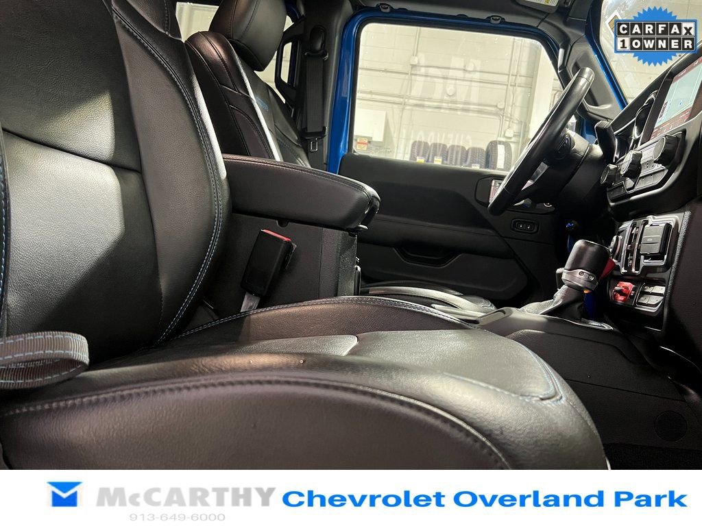 Used 2021 Jeep Wrangler Unlimited Rubicon 4xe w/ Steel Bumper Group image 28