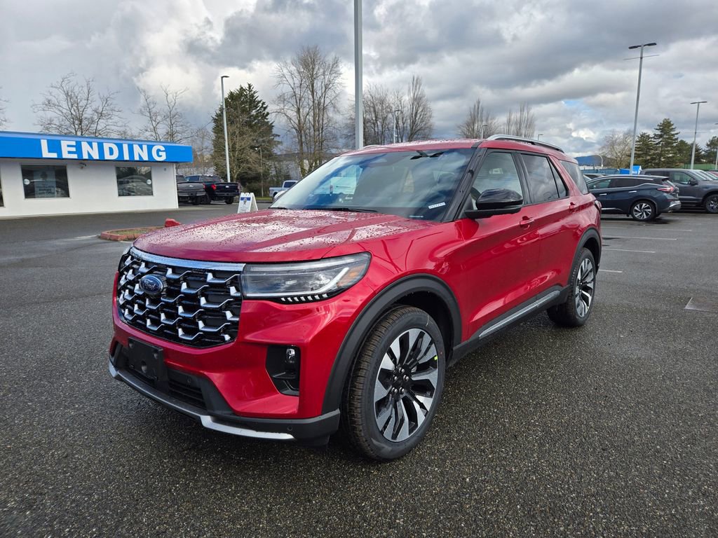 New 2026 Ford Explorer Platinum w/ LUX Leather Package