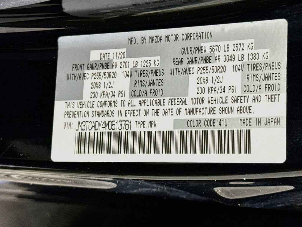 Used 2021 MAZDA CX-9 Grand Touring FWD image 37