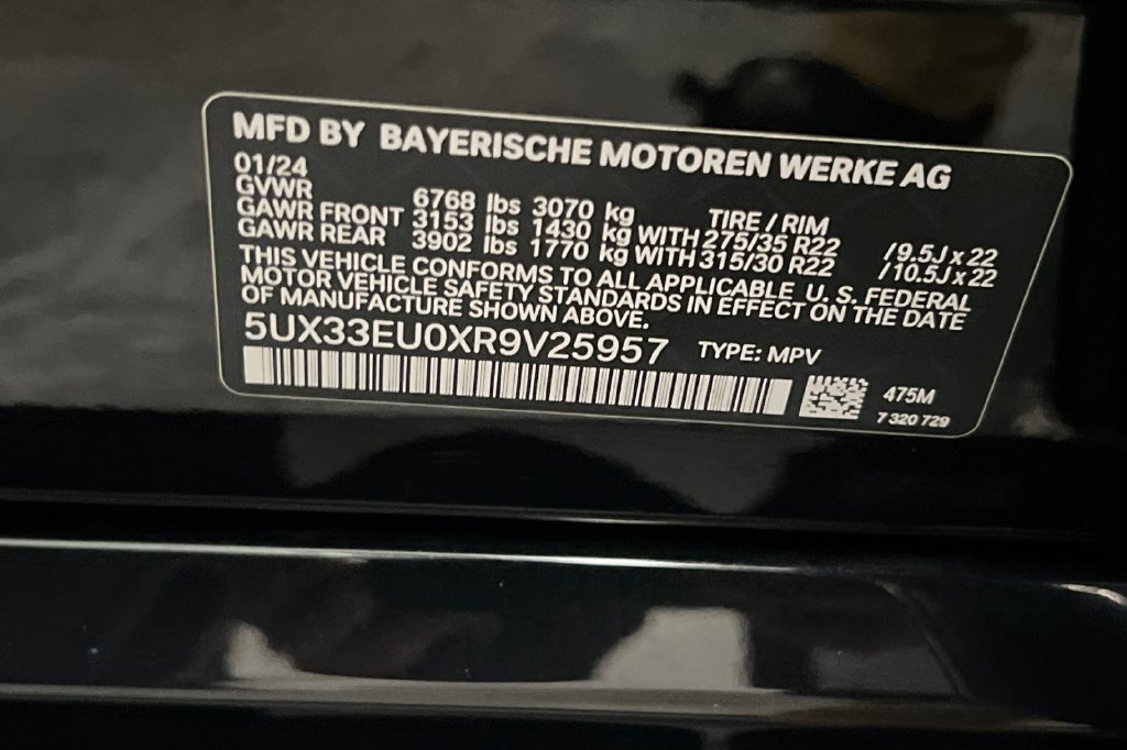 Used 2024 BMW X5 M60i w/ Climate Comfort Package AWD/4WD image 35