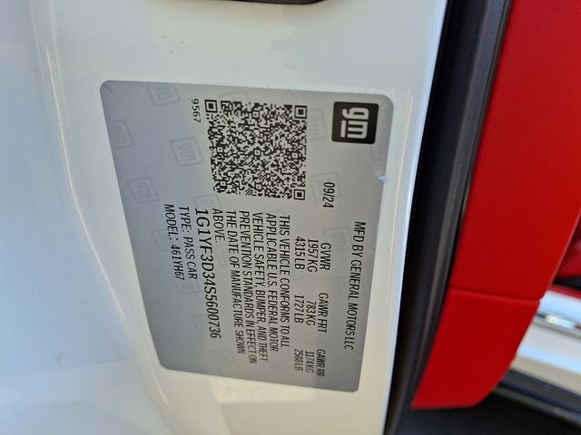 Used 2025 Chevrolet Corvette Z06 w/ Battery Protection Package image 27