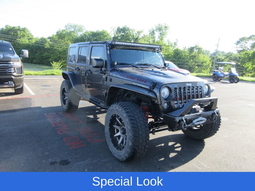 Used 2017 Jeep Wrangler Unlimited Rubicon AWD/4WD image 2