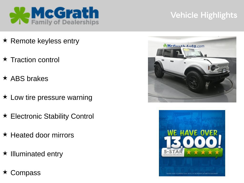 Used 2022 Ford Bronco Wildtrak AWD/4WD image 6