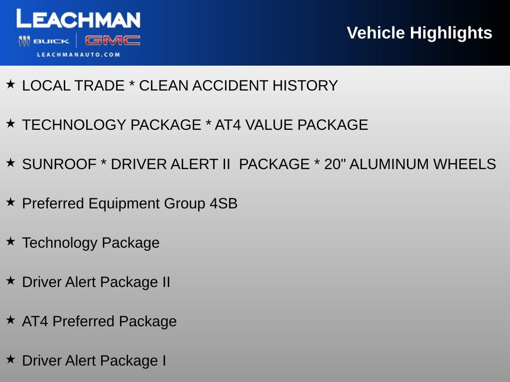 Used 2021 GMC Sierra 1500 AT4 w/ AT4 Value Package image 4