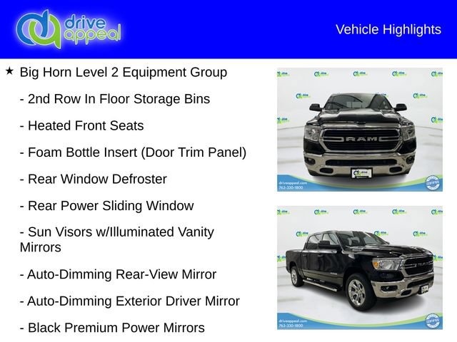 Used 2021 RAM 1500 Big Horn AWD/4WD image 12