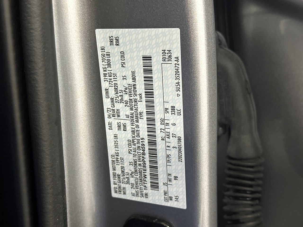 Used 2023 Ford F150 Platinum image 40