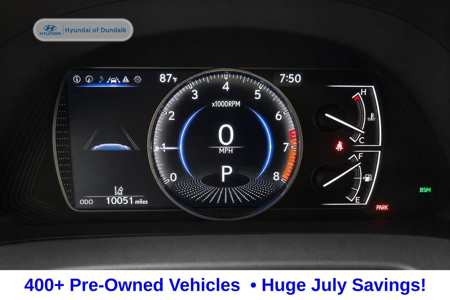 Used 2022 Lexus ES 350 w/ Premium Package FWD image 12