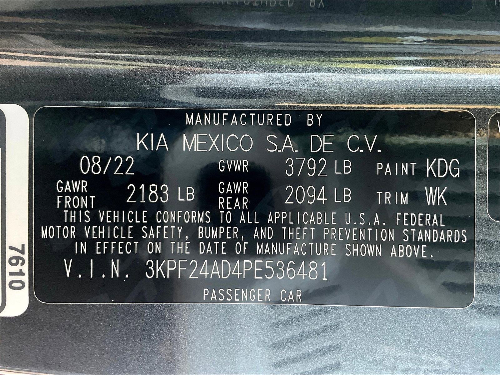 Used 2023 Kia Forte LXS FWD image 17