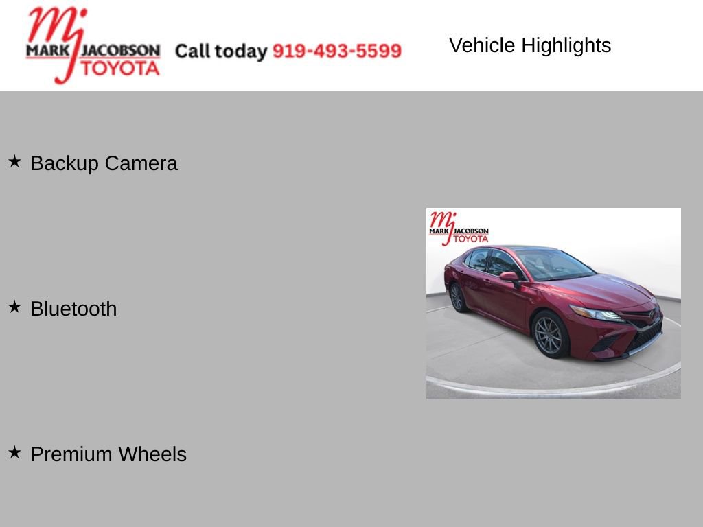 Used 2018 Toyota Camry XSE image 5