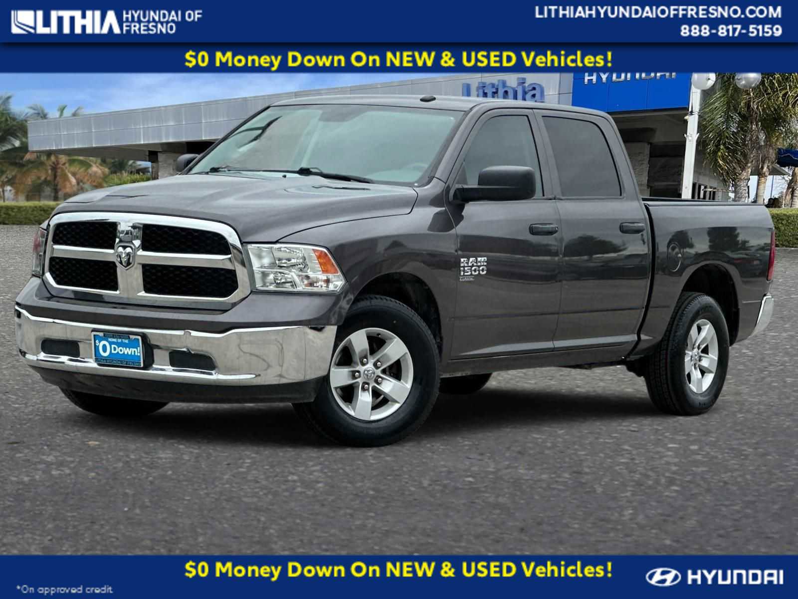 Used 2020 RAM 1500 Tradesman w/ Chrome Plus Package RWD image 1