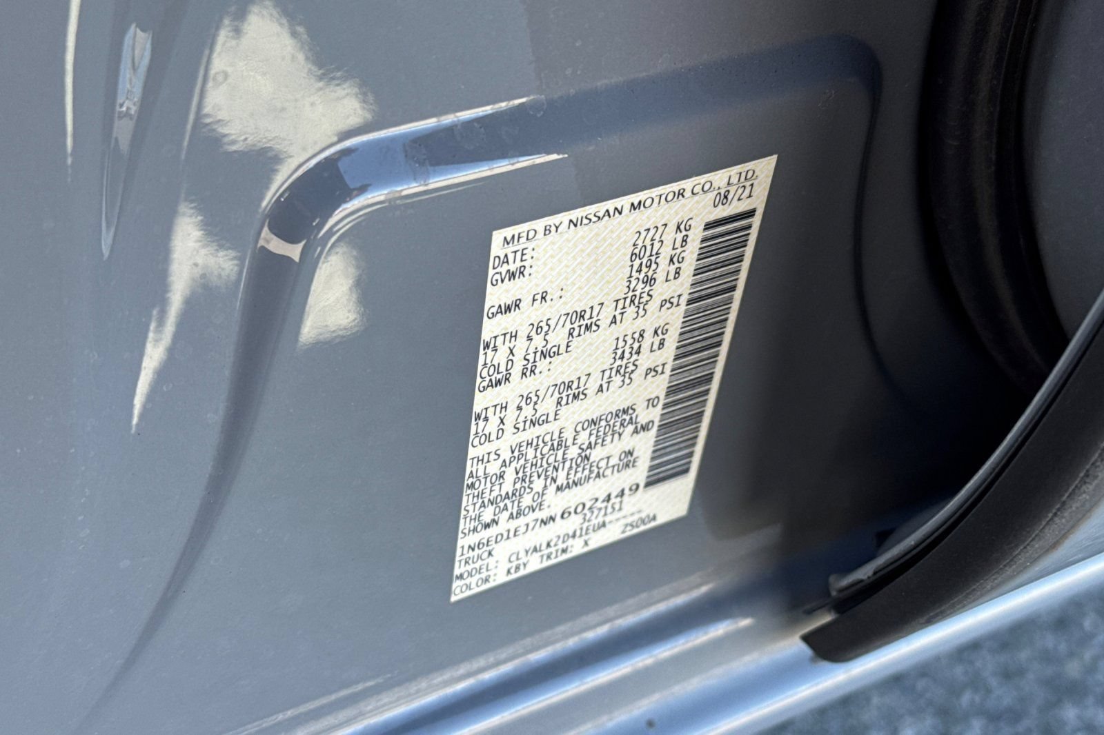 Used 2022 Nissan Frontier Pro-X RWD image 33