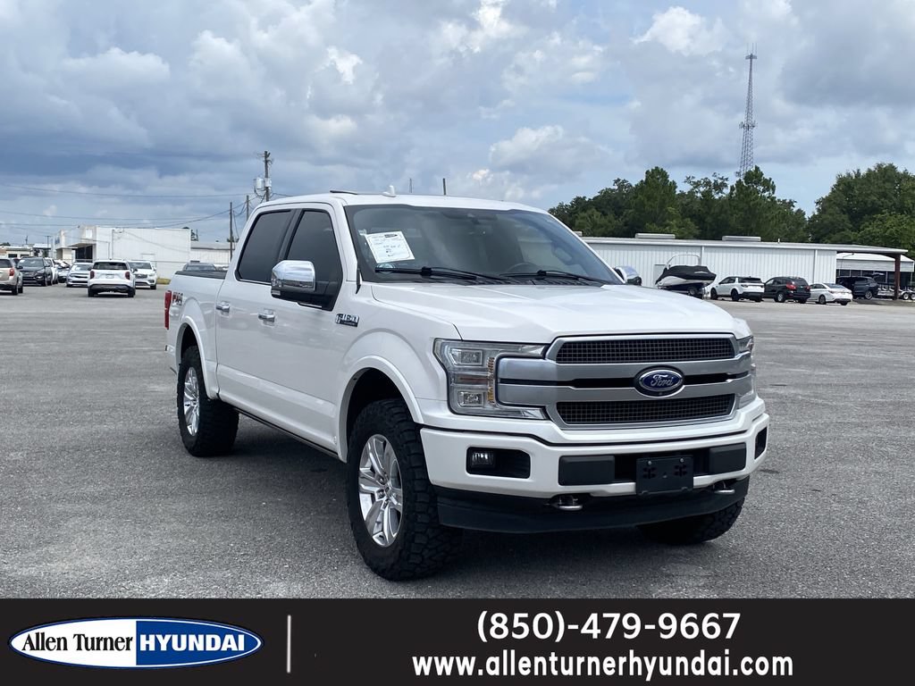 Used 2018 Ford F150 Platinum w/ Equipment Group 701A Luxury AWD/4WD image 1