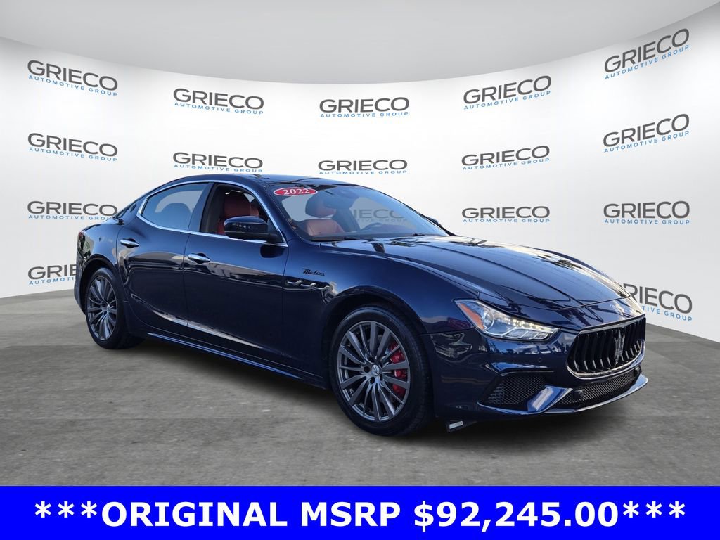 Used 2022 Maserati Ghibli Modena Q4 image 1