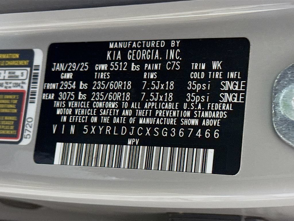 Used 2025 Kia Sorento S AWD/4WD image 36