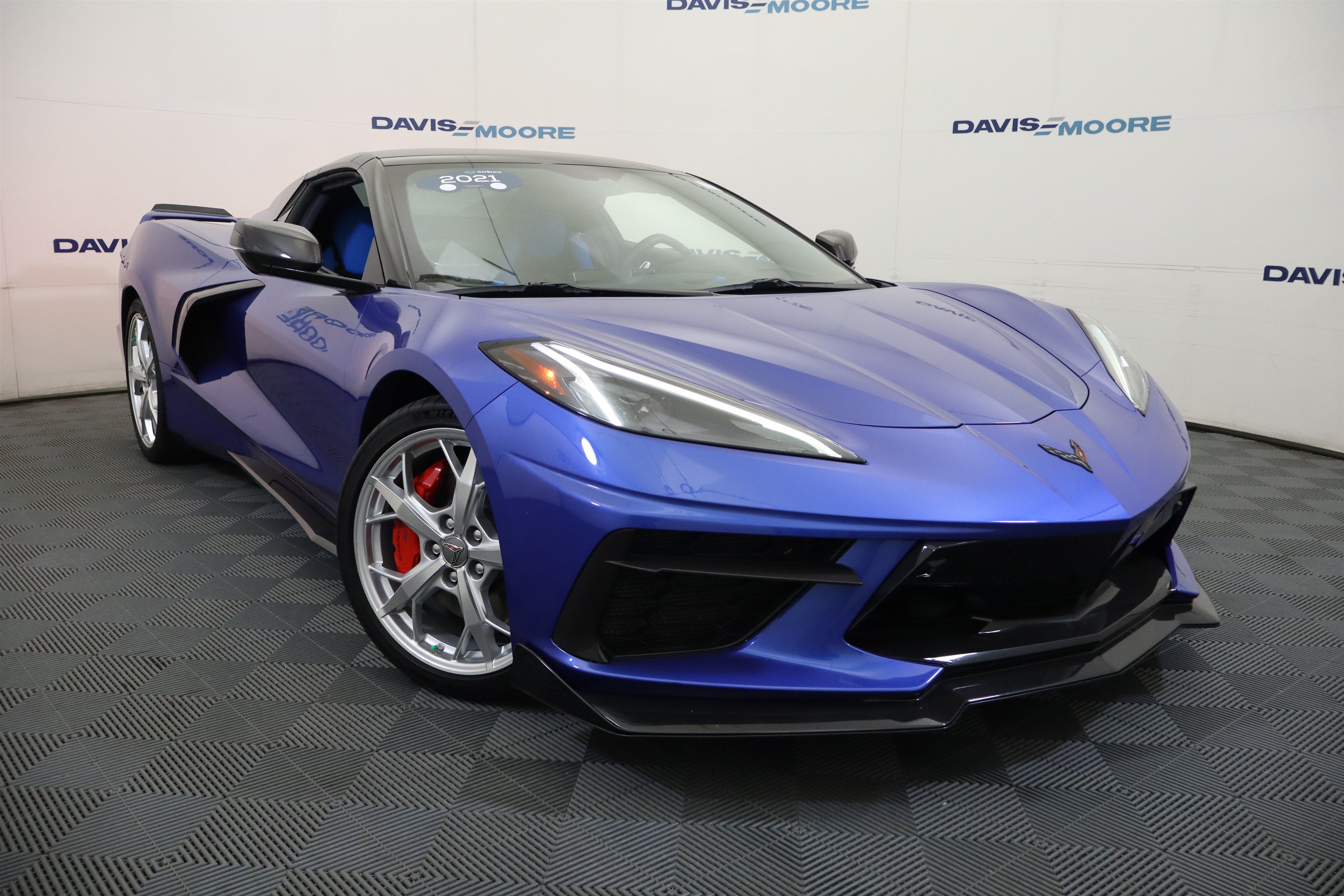 Certified 2021 Chevrolet Corvette Stingray Premium Conv w/ Z51 Performance Package RWD image 2