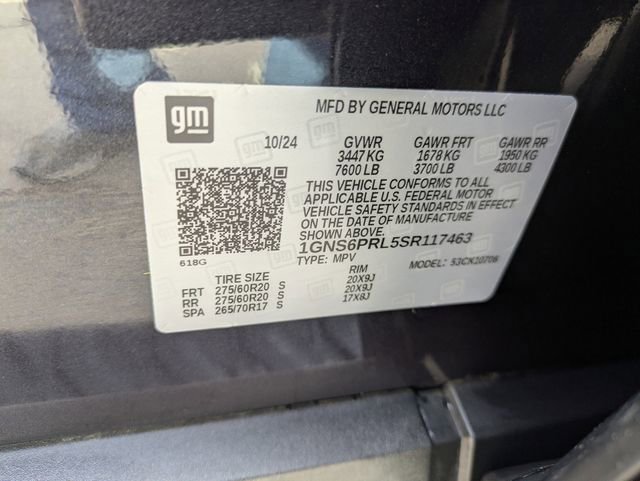 Used 2025 Chevrolet Tahoe Z71 w/ Z71 Off-Road Package image 40