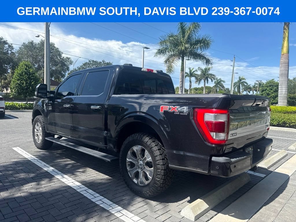 Used 2021 Ford F150 Platinum w/ Equipment Group 701A High AWD/4WD image 9