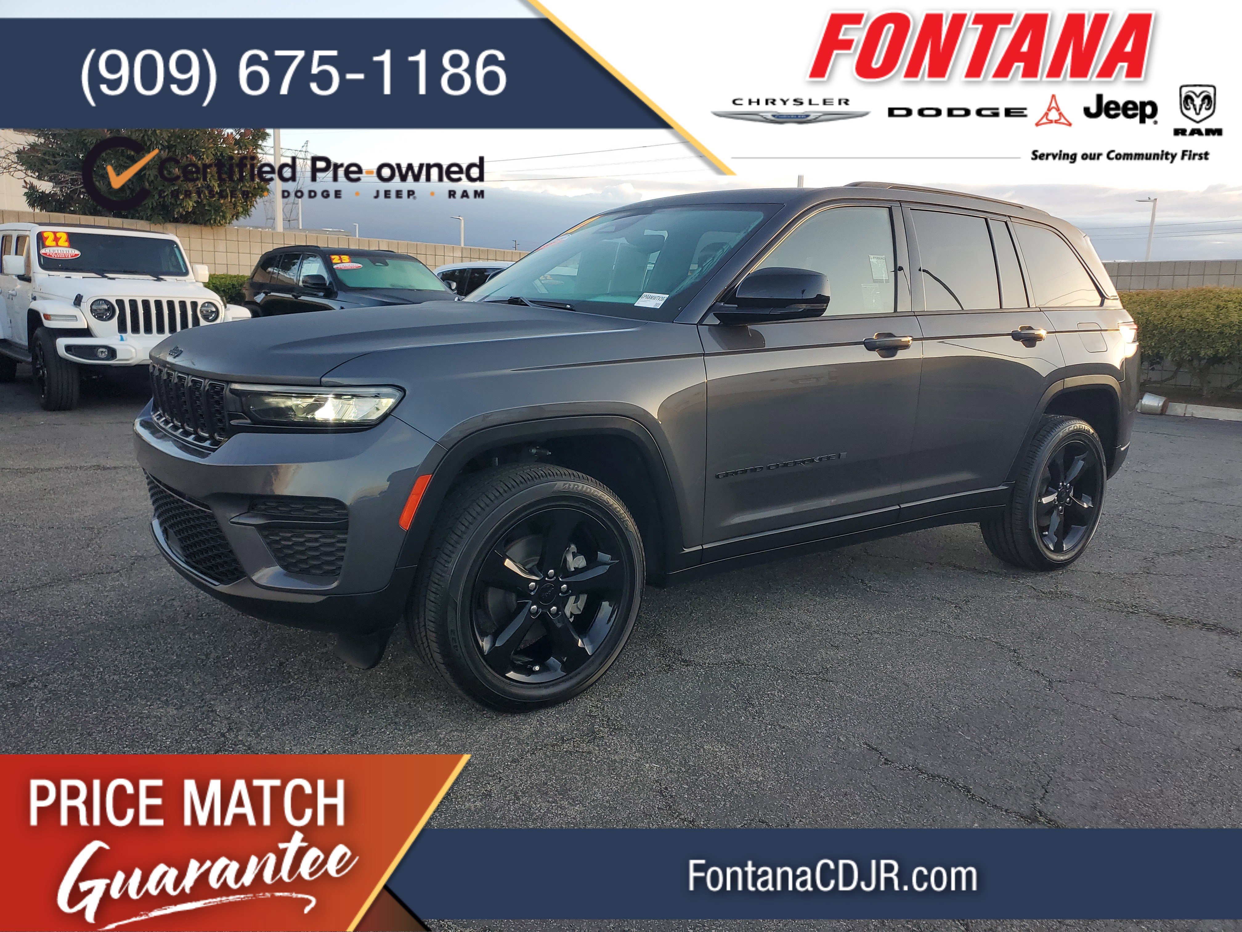 Certified 2022 Jeep Grand Cherokee Altitude image 1